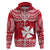 Personalised Wallis and Futuna Christmas Hoodie Polynesian Tribal LT9 - Polynesian Pride