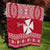 Personalised Wallis and Futuna Christmas Quilt Polynesian Tribal LT9 - Polynesian Pride