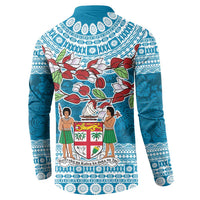 Fijian Tagimoucia Flowers Button Sweatshirt Christmas Coquette bow LT9 - Polynesian Pride