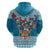 Fijian Tagimoucia Flowers Hoodie Christmas Coquette bow