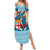 Fijian Tagimoucia Flowers Summer Maxi Dress Christmas Coquette bow