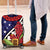 Samoan Ula Fala Flowers Luggage Cover Christmas Santa Belt