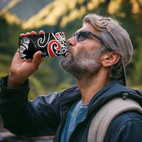 Aotearoa Toitu Te Tiriti 4 in 1 Can Cooler Tumbler New Zealand Stand Together Stand Stronger