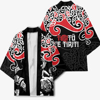 Aotearoa Toitu Te Tiriti Kimono New Zealand Stand Together Stand Stronger - Polynesian Pride