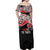 Aotearoa Toitu Te Tiriti Off Shoulder Maxi Dress New Zealand Stand Together Stand Stronger