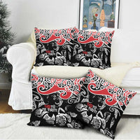 Aotearoa Toitu Te Tiriti Pillow Cover New Zealand Stand Together Stand Stronger - Polynesian Pride