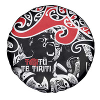 Aotearoa Toitu Te Tiriti Spare Tire Cover New Zealand Stand Together Stand Stronger