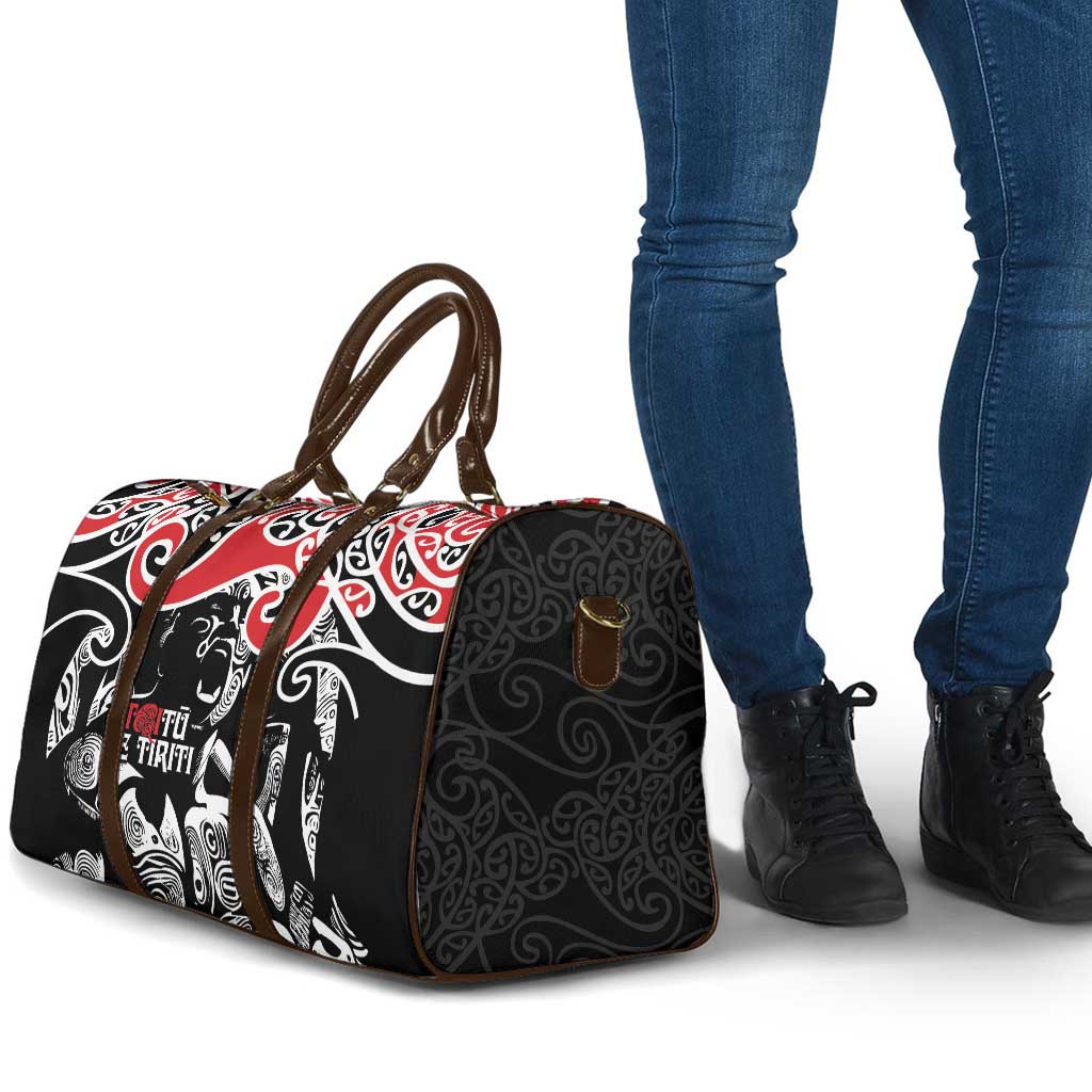 Aotearoa Toitu Te Tiriti Travel Bag New Zealand Stand Together Stand Stronger LT9 - Polynesian Pride