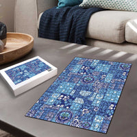 Federated States of Micronesia Merry Christmas Puzzle Pacific Patchwork Xmas Vibes - Polynesian Pride