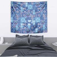 Federated States of Micronesia Merry Christmas Tapestry Pacific Patchwork Xmas Vibes - Polynesian Pride