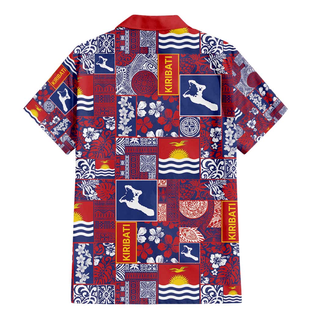 Kiribati Tekeraoi n te Kiritimati Family Matching Mermaid Dress and Hawaiian Shirt Pacific Patchwork Xmas Vibes - Polynesian Pride