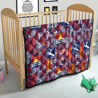 Kiribati Tekeraoi n te Kiritimati Quilt Pacific Patchwork Xmas Vibes - Polynesian Pride