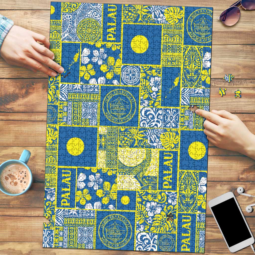 Palau Ungil Kurismas Puzzle Pacific Patchwork Xmas Vibes - Polynesian Pride