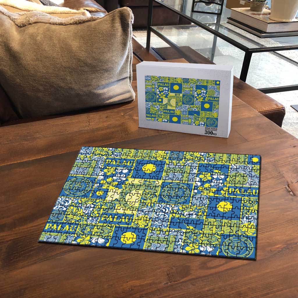 Palau Ungil Kurismas Puzzle Pacific Patchwork Xmas Vibes - Polynesian Pride