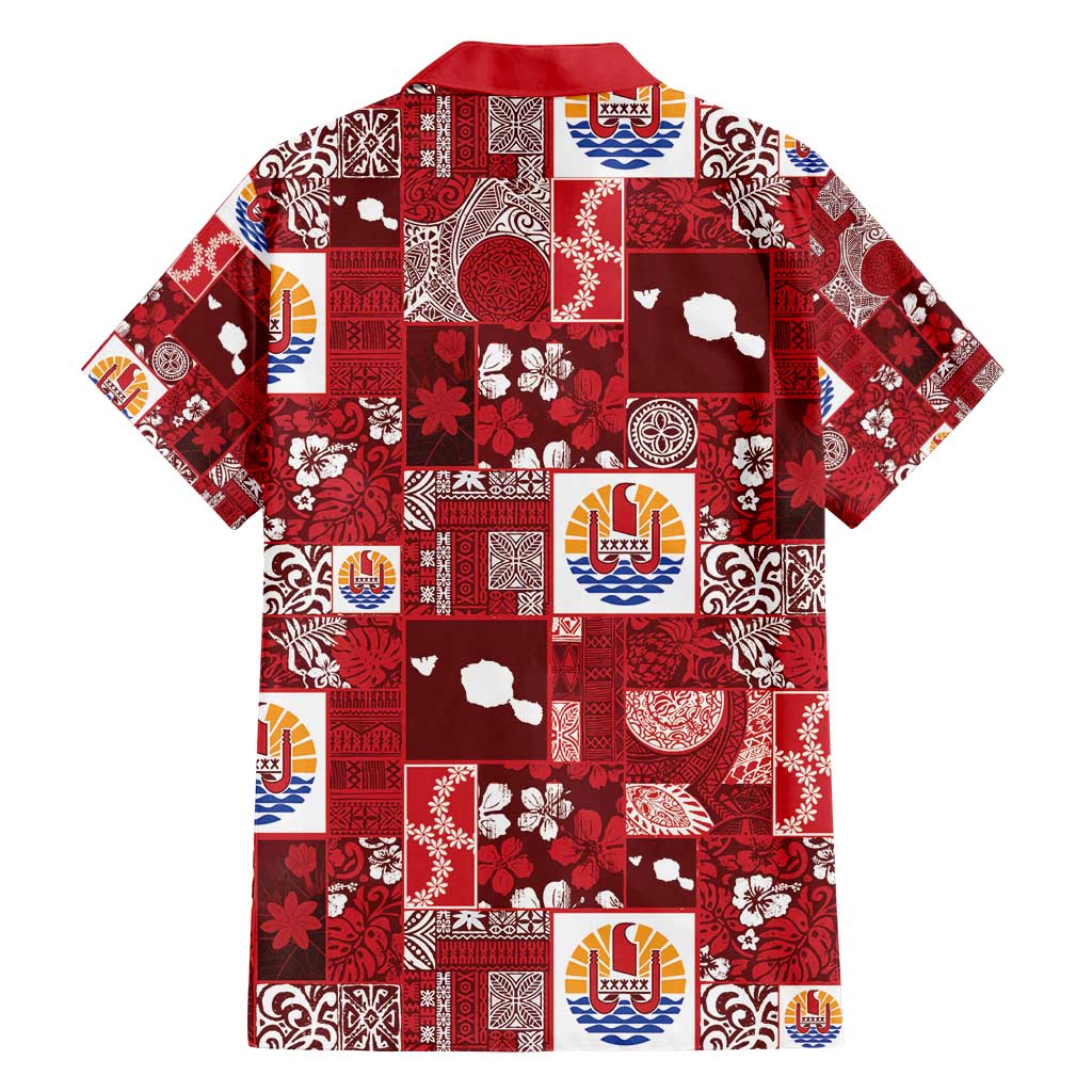 Tahiti Oaoa I Teie Noera Family Matching Summer Maxi Dress and Hawaiian Shirt Pacific Patchwork Xmas Vibes - Polynesian Pride