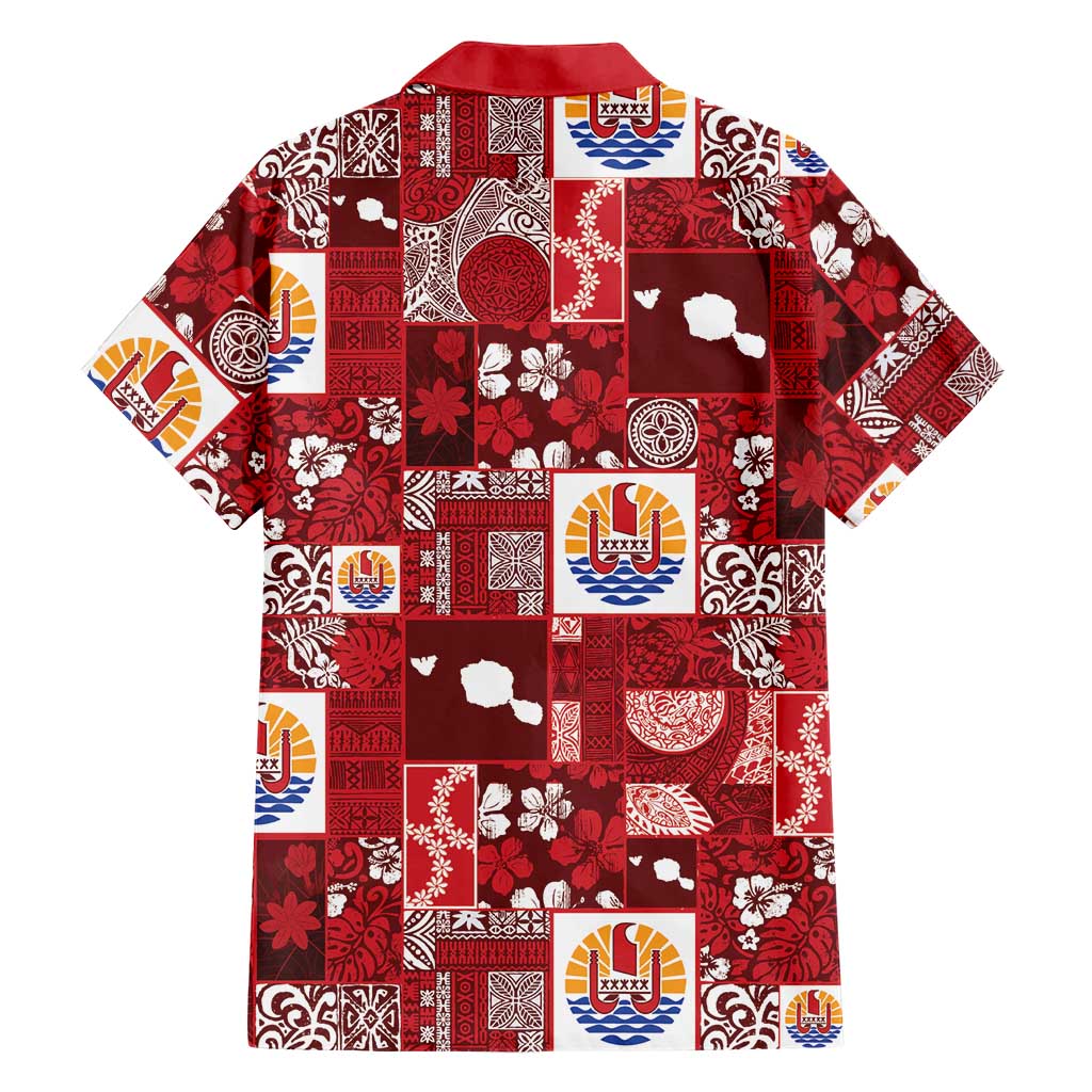 Tahiti Oaoa I Teie Noera Hawaiian Shirt Pacific Patchwork Xmas Vibes - Polynesian Pride
