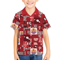Tahiti Oaoa I Teie Noera Hawaiian Shirt Pacific Patchwork Xmas Vibes - Polynesian Pride