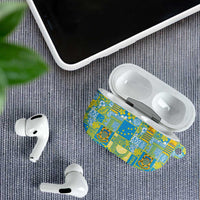 Tuvalu Manuia te Kilisimasi AirPods Case Pacific Patchwork Xmas Vibes - Polynesian Pride