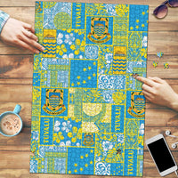 Tuvalu Manuia te Kilisimasi Puzzle Pacific Patchwork Xmas Vibes - Polynesian Pride