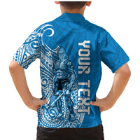 Yap Day 1 March Family Matching Mermaid Dress and Hawaiian Shirt Micronesia Yapese Warrior LT9 - Polynesian Pride