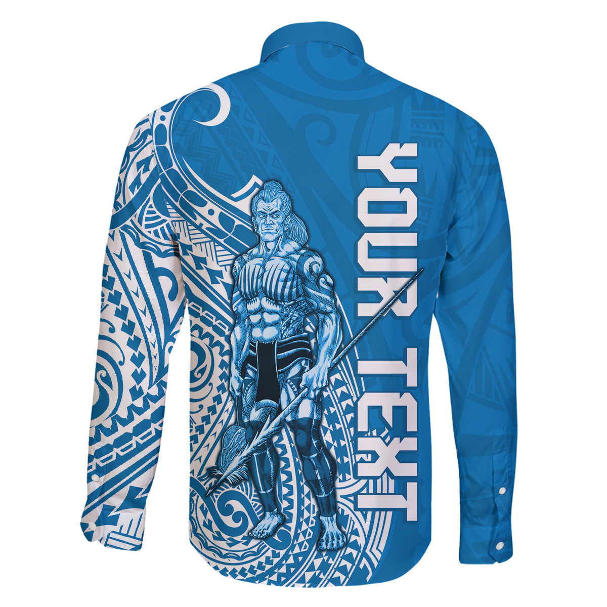 Yap Day 1 March Family Matching Off Shoulder Long Sleeve Dress and Hawaiian Shirt Micronesia Yapese Warrior LT9 - Polynesian Pride