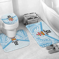 Fiji Football Custom Bathroom Set Bula Boys Go Champions - Polynesian Pride