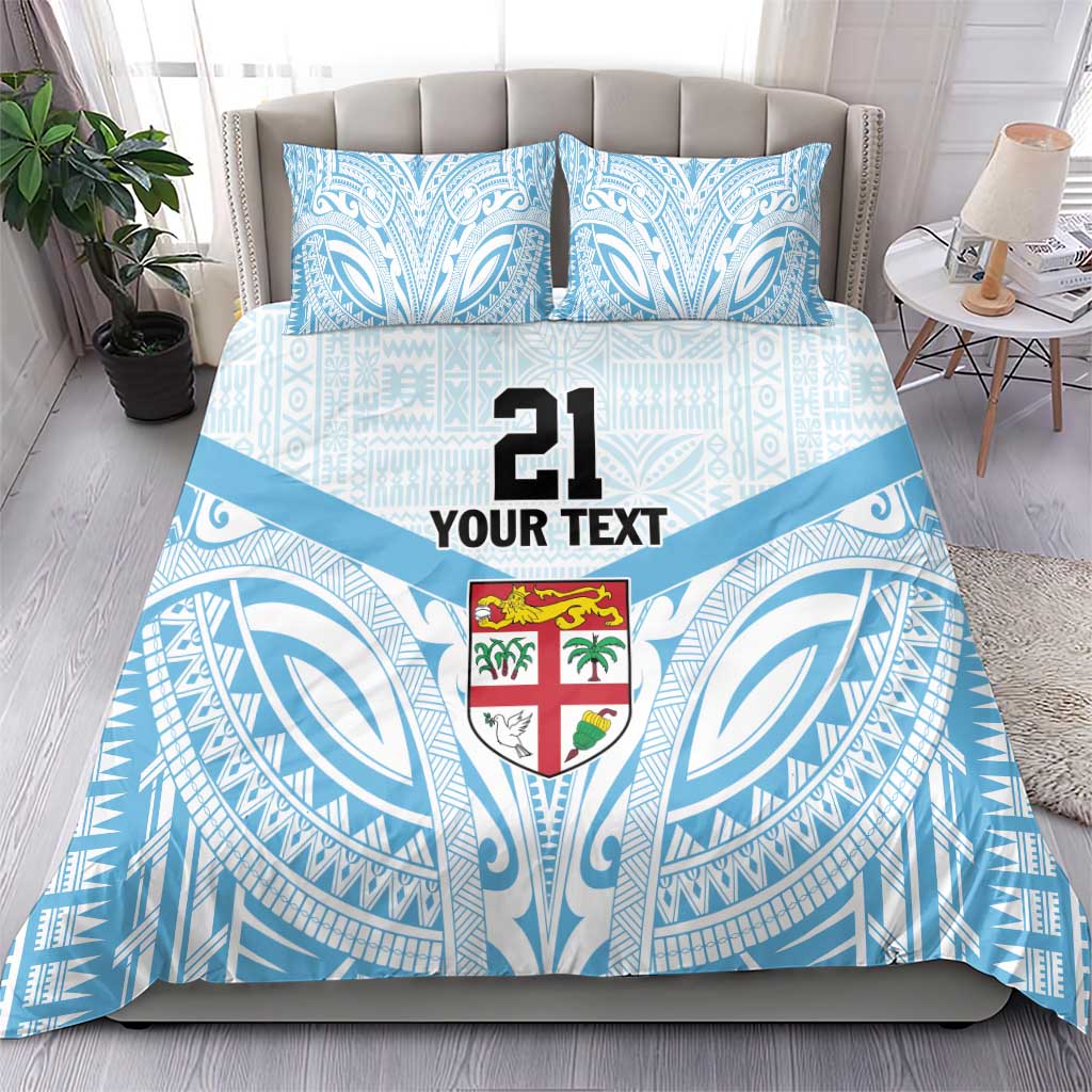 Fiji Football Custom Bedding Set Bula Boys Go Champions LT9 - Polynesian Pride