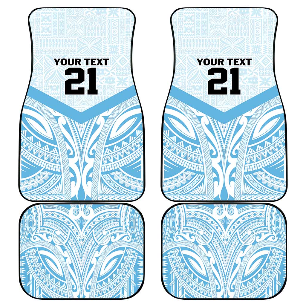 Fiji Football Custom Car Mats Bula Boys Go Champions