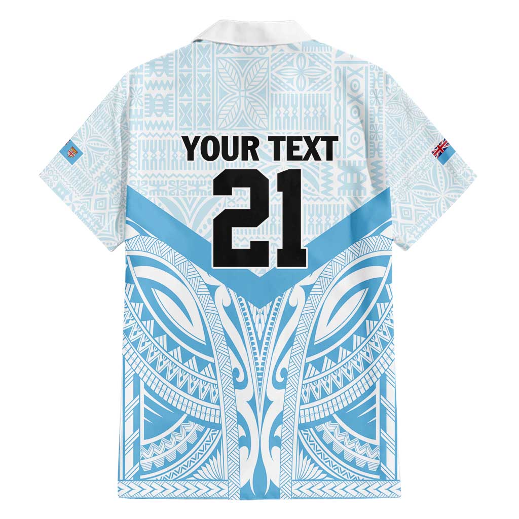 Fiji Football Custom Family Matching Short Sleeve Bodycon Dress and Hawaiian Shirt Bula Boys Go Champions