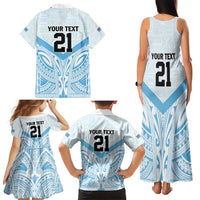 Fiji Football Custom Family Matching Tank Maxi Dress and Hawaiian Shirt Bula Boys Go Champions