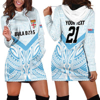 Fiji Football Custom Hoodie Dress Bula Boys Go Champions LT9 - Polynesian Pride