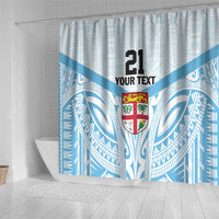 Fiji Football Custom Shower Curtain Bula Boys Go Champions