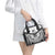 New Zealand Football Custom Shoulder Handbag All White Fern Go Champions