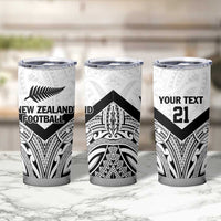 New Zealand Football Custom Tumbler Cup All White Fern Go Champions