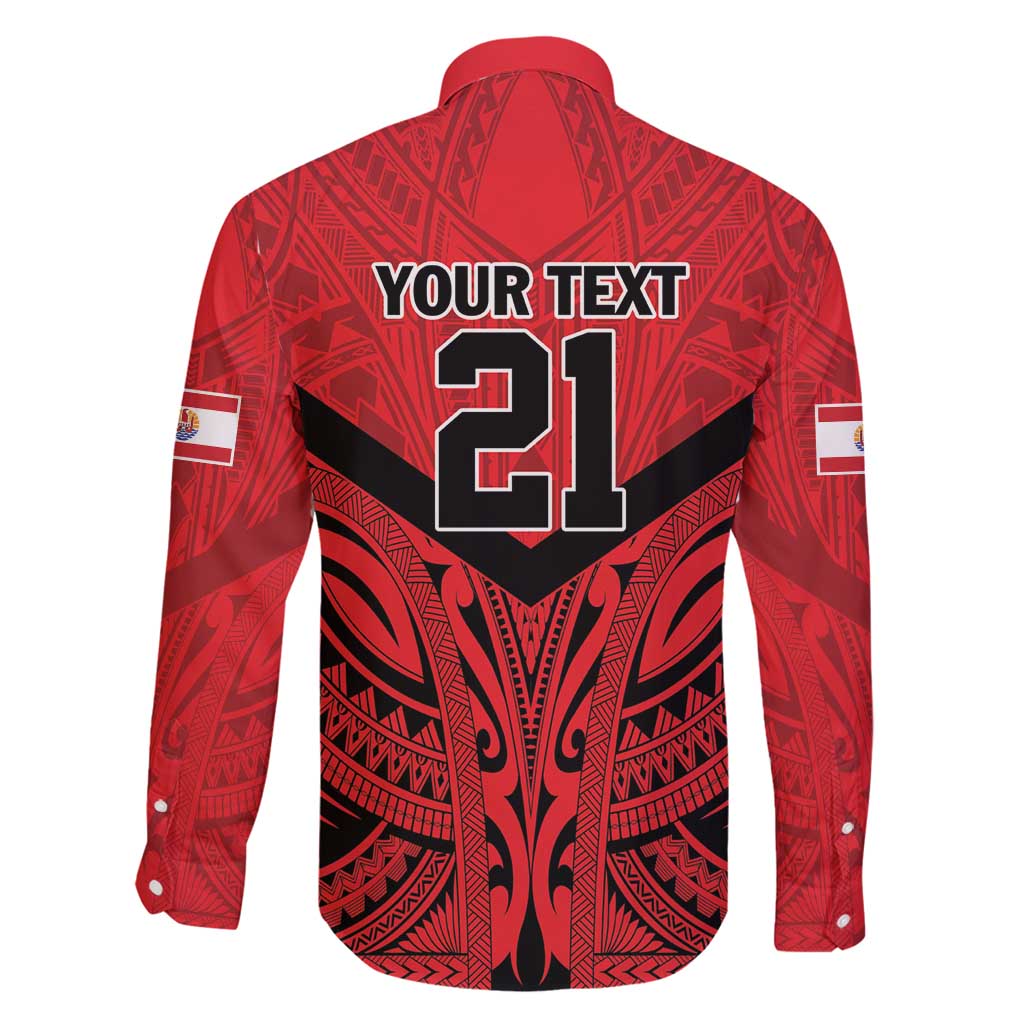 Tahiti Football Custom Family Matching Long Sleeve Bodycon Dress and Hawaiian Shirt Toa Aito Go Champions LT9 - Polynesian Pride