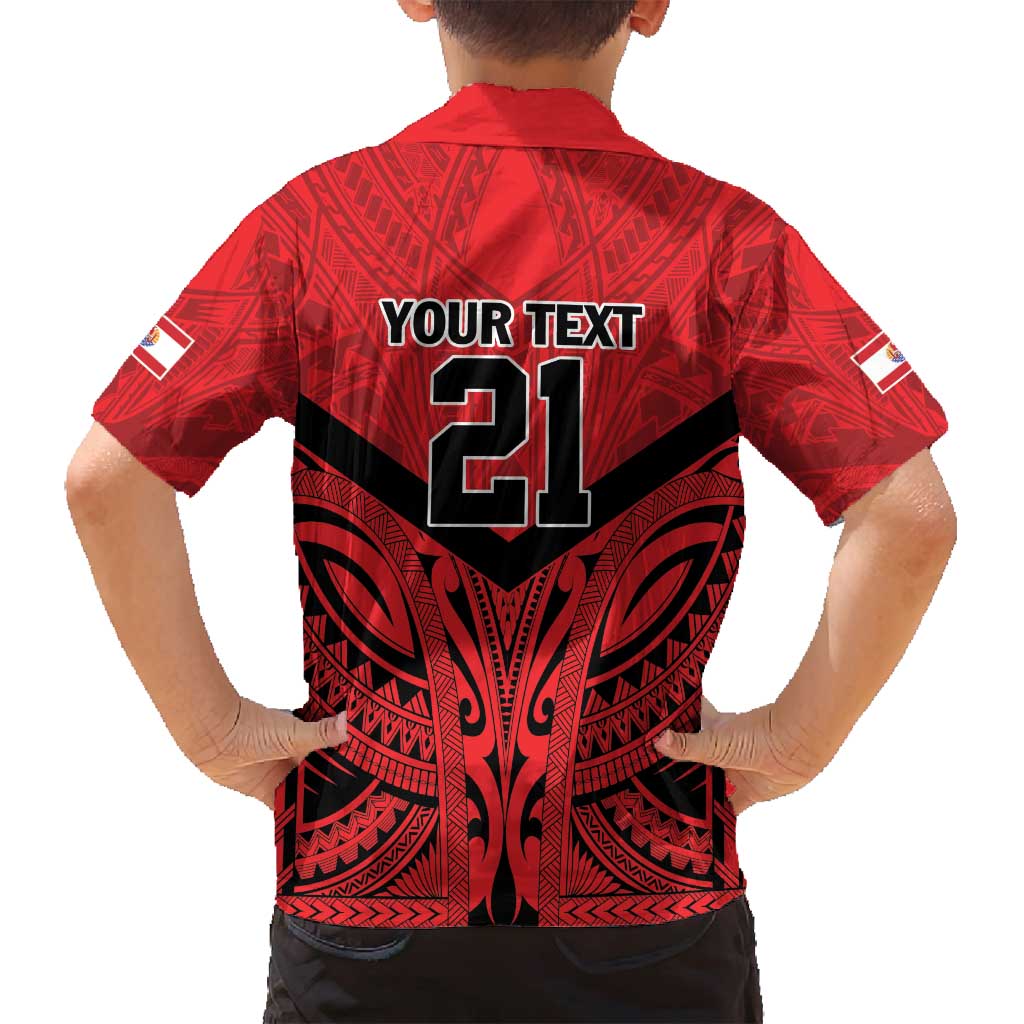 Tahiti Football Custom Family Matching Puletasi and Hawaiian Shirt Toa Aito Go Champions LT9 - Polynesian Pride