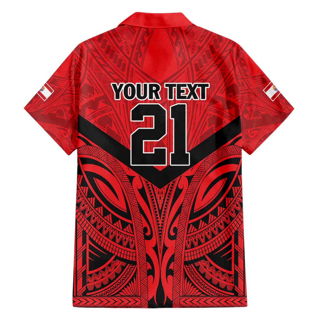 Tahiti Football Custom Family Matching Short Sleeve Bodycon Dress and Hawaiian Shirt Toa Aito Go Champions LT9 - Polynesian Pride