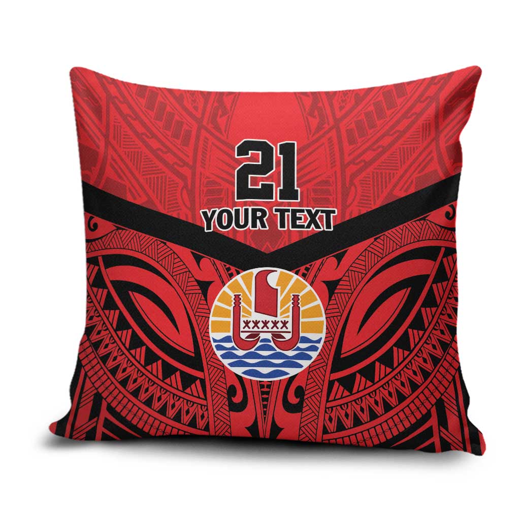 Tahiti Football Custom Pillow Cover Toa Aito Go Champions - Polynesian Pride