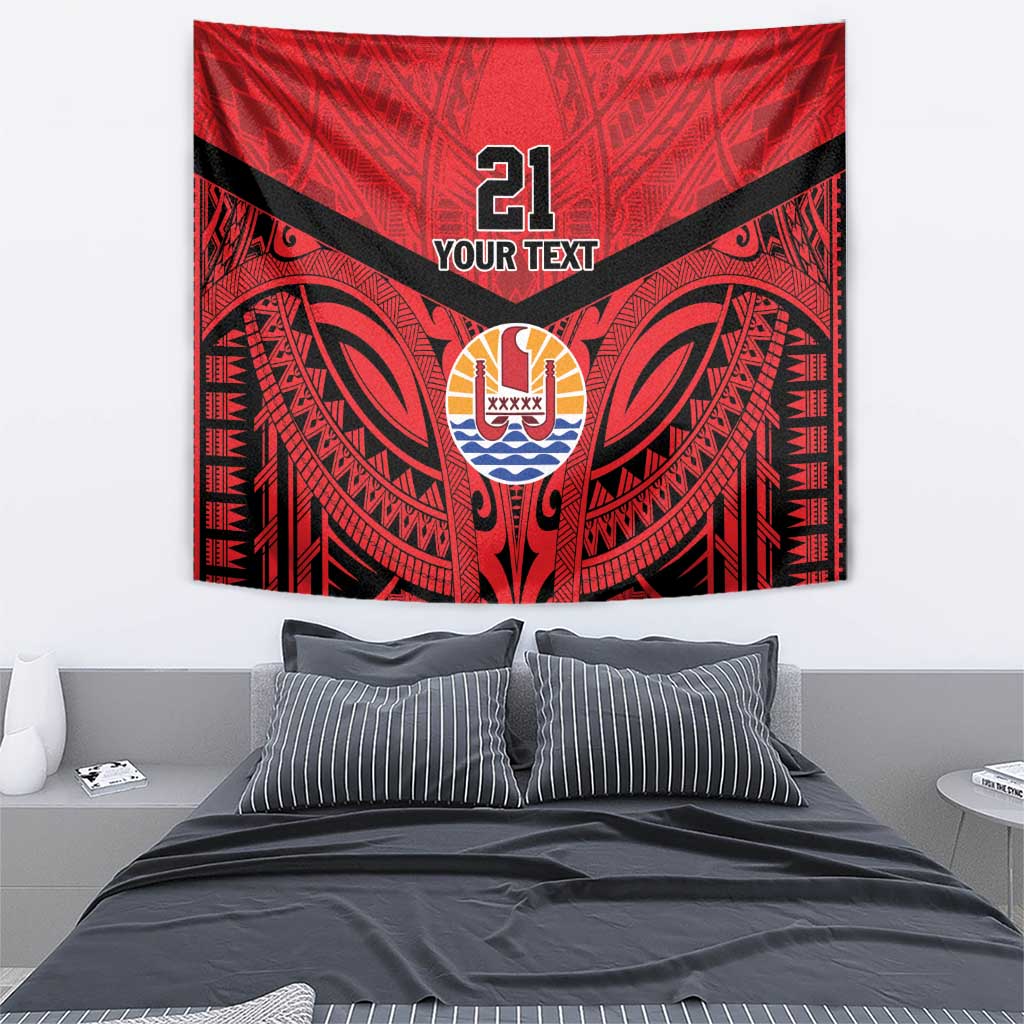 Tahiti Football Custom Tapestry Toa Aito Go Champions