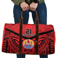 Tahiti Football Custom Travel Bag Toa Aito Go Champions - Polynesian Pride