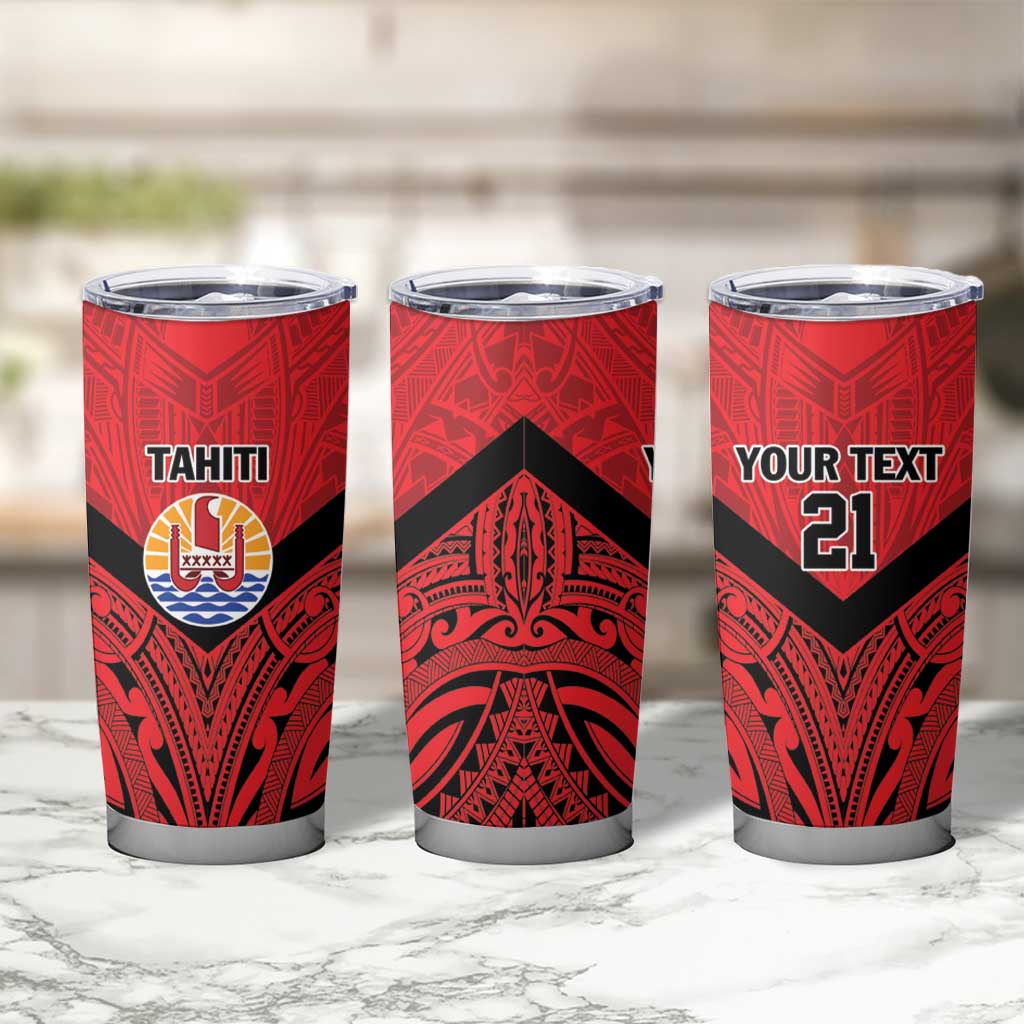 Tahiti Football Custom Tumbler Cup Toa Aito Go Champions