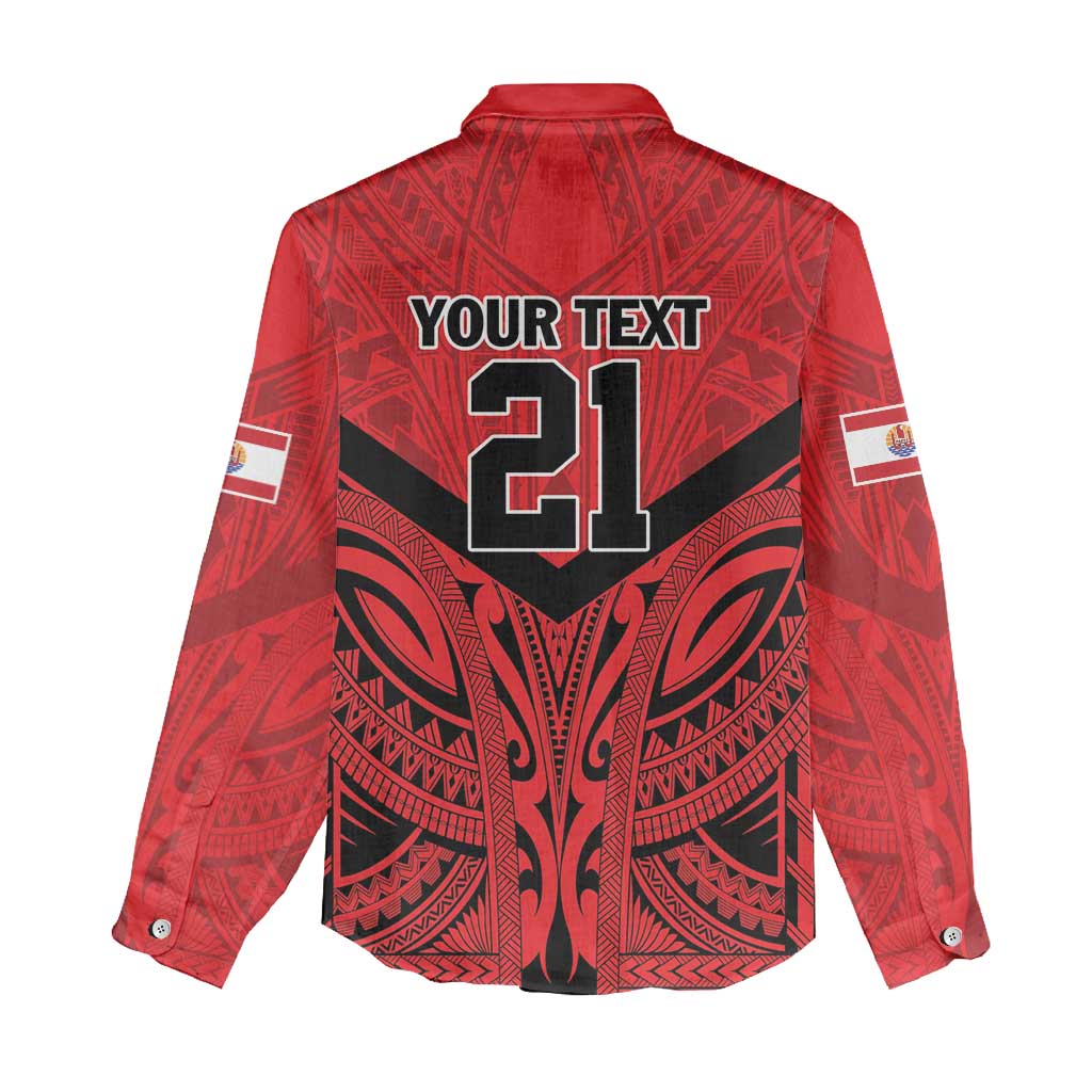 Tahiti Football Custom Women Casual Shirt Toa Aito Go Champions LT9 - Polynesian Pride