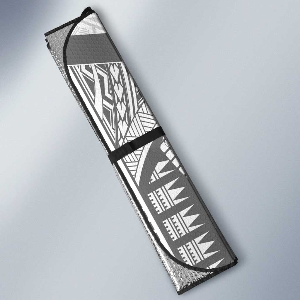 New Caledonia-Tahiti Football Custom Auto Sun Shade Together Go Champions - Polynesian Pride