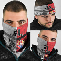New Caledonia-Tahiti Football Custom Neck Gaiter Together Go Champions - Polynesian Pride