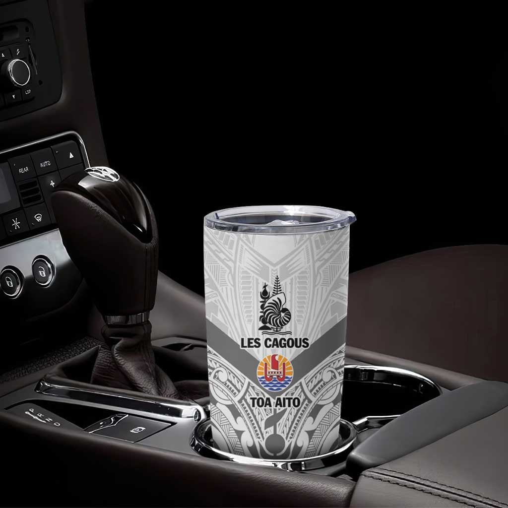 New Caledonia-Tahiti Football Custom Tumbler Cup Together Go Champions