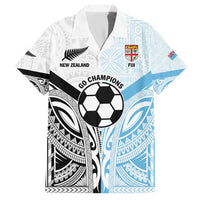 New Zealand-Fiji Football Custom Hawaiian Shirt Together Go Champions LT9 Art - Polynesian Pride