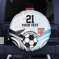New Zealand-Fiji Football Custom Spare Tire Cover Together Go Champions