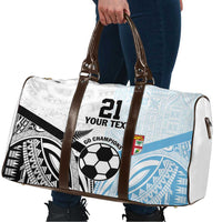 New Zealand-Fiji Football Custom Travel Bag Together Go Champions - Polynesian Pride