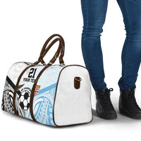 New Zealand-Fiji Football Custom Travel Bag Together Go Champions - Polynesian Pride