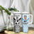 New Zealand-Fiji Football Custom Tumbler With Handle Together Go Champions